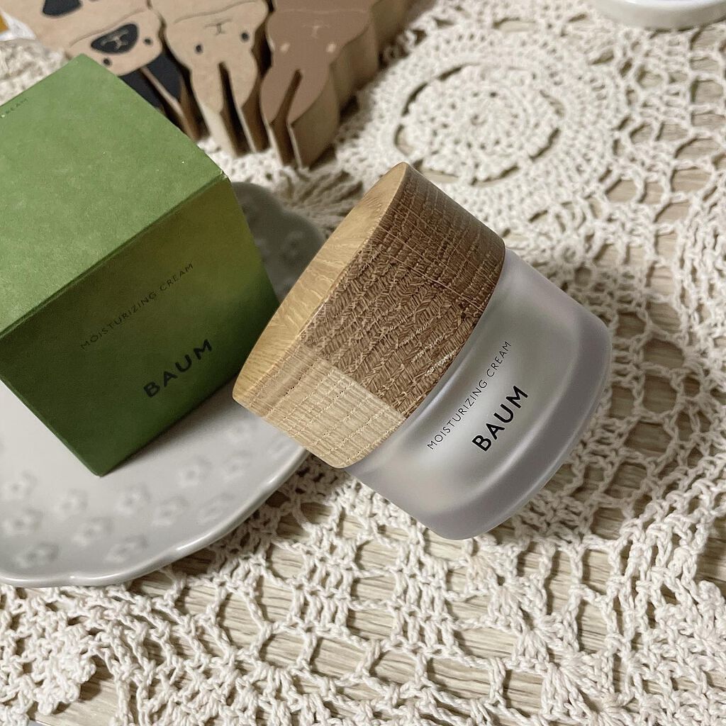 モイスチャライジング クリーム/BAUM/フェイスクリームを使ったクチコミ（1枚目）