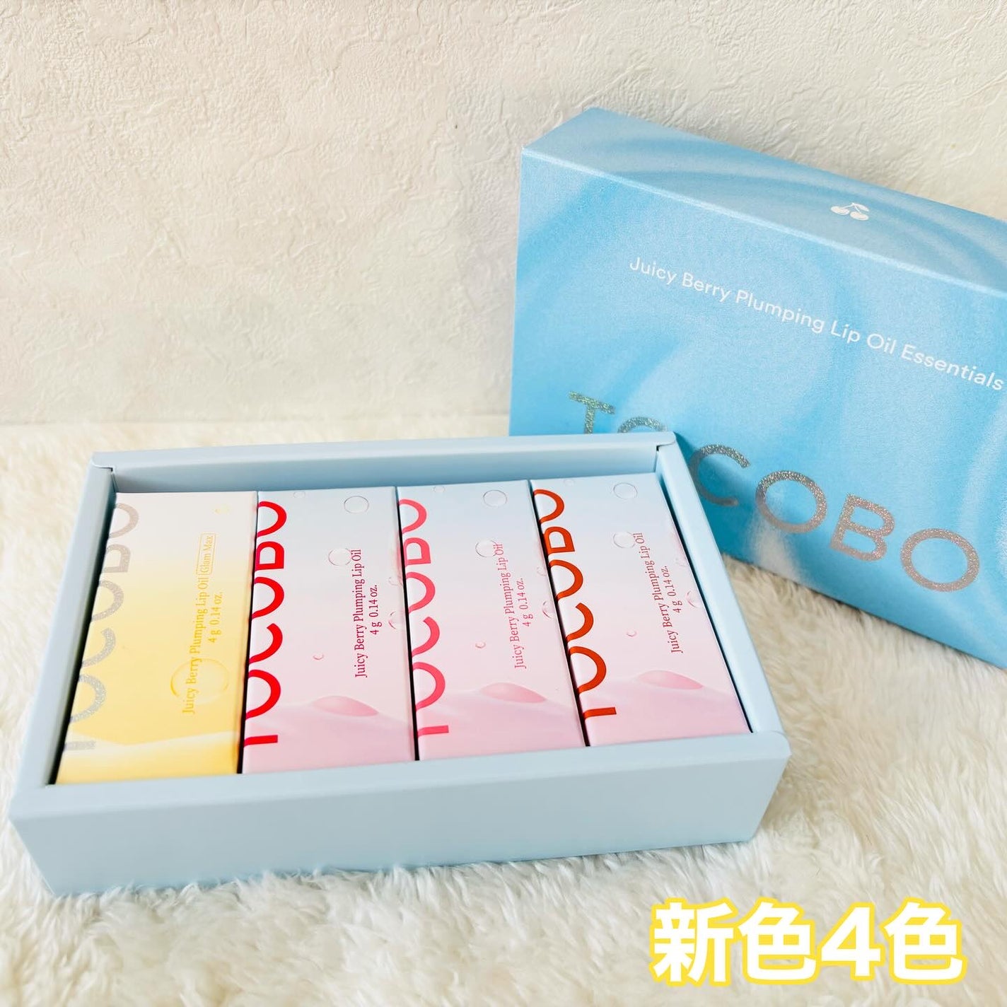 ジューシーベリープランピングリップオイル/TOCOBO/リップグロスを使ったクチコミ(2枚目)