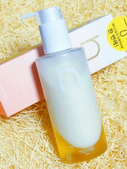 ダブルショットオイルトゥーフォームクレンザー/HAMEL/オイルクレンジングを使ったクチコミ(9枚目)