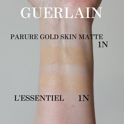 パリュール ゴールド スキン フルイド マット/GUERLAIN/リキッドファンデーションを使ったクチコミ(4枚目)
