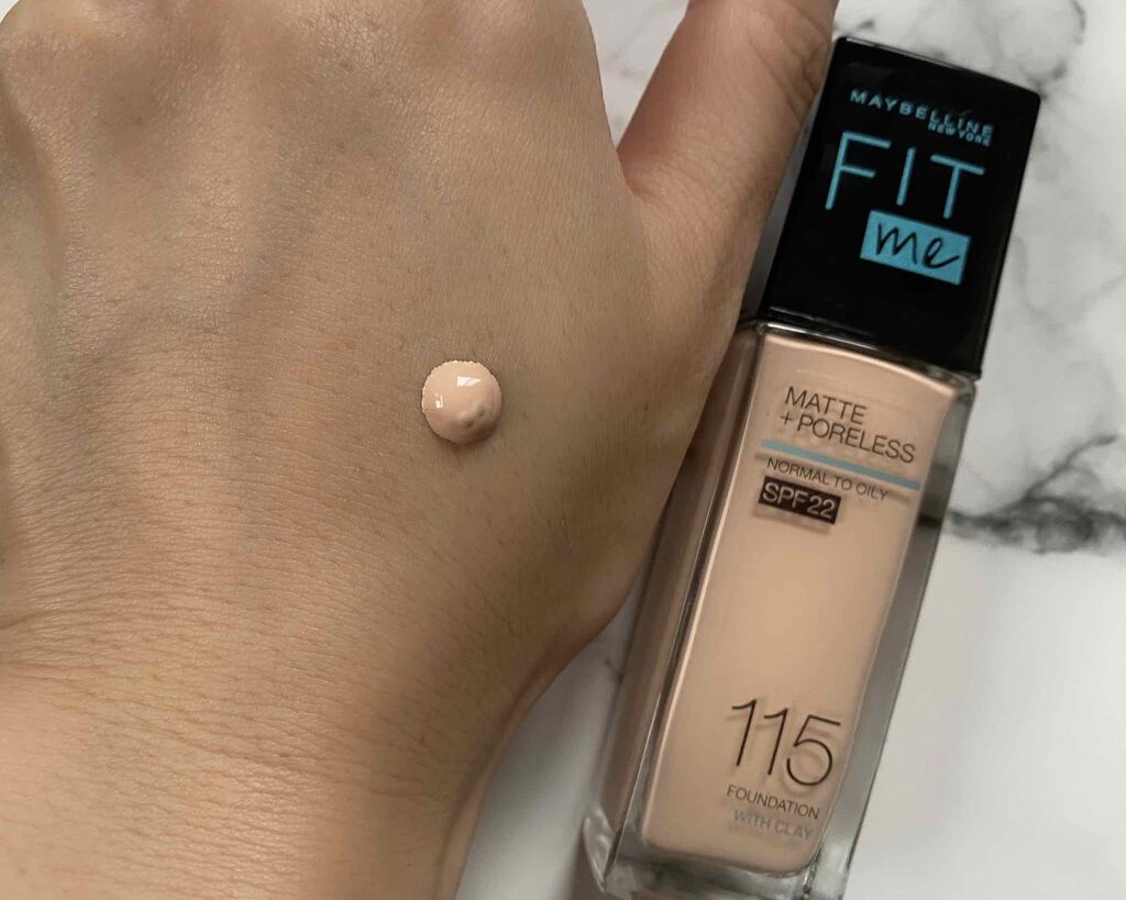 フィットミー リキッドファンデーション R/MAYBELLINE NEW YORK/リキッドファンデーションを使ったクチコミ(2枚目)