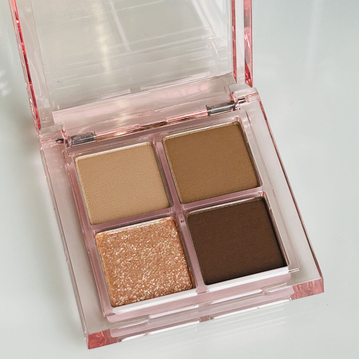 アンドバイロムアンド　メロウアイパレット BR01 ソフトブラウン/&nd by rom&nd/アイシャドウパレットを使ったクチコミ（2枚目）