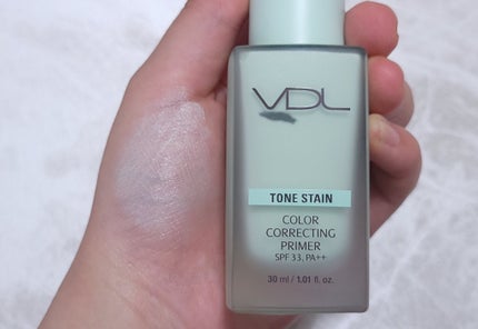 トーンステインカラーコレクティングプライマー/VDL/化粧下地を使ったクチコミ(4枚目)