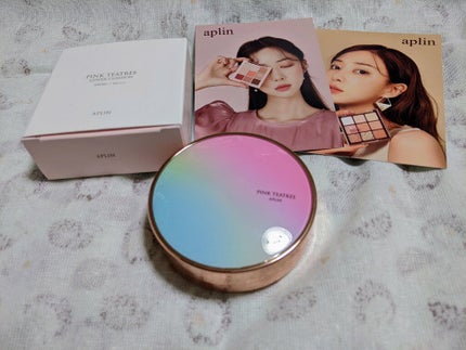 ピンクティーツリーカバークッション/APLIN/クッションファンデーションを使ったクチコミ(1枚目)