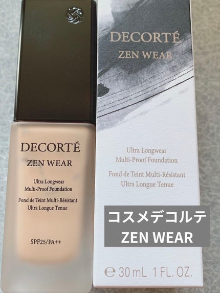 ゼン ウェア フルイド/DECORTÉ/リキッドファンデーションを使ったクチコミ(1枚目)