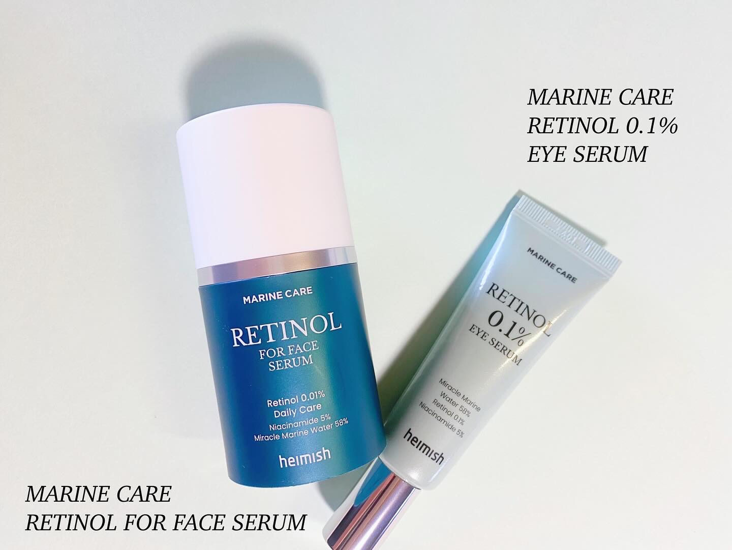 マリンケア レチノールアイセラム/heimish/アイケア・アイクリームを使ったクチコミ（2枚目）