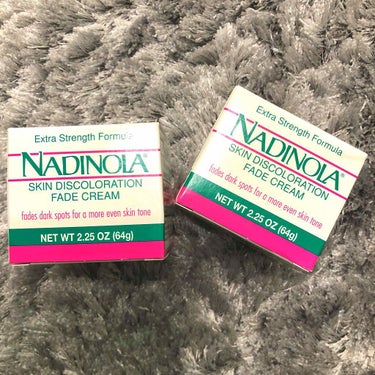 Nadinola Skin Discoloration Fade Cream/Nadinola/フェイスクリームを使ったクチコミ（1枚目）