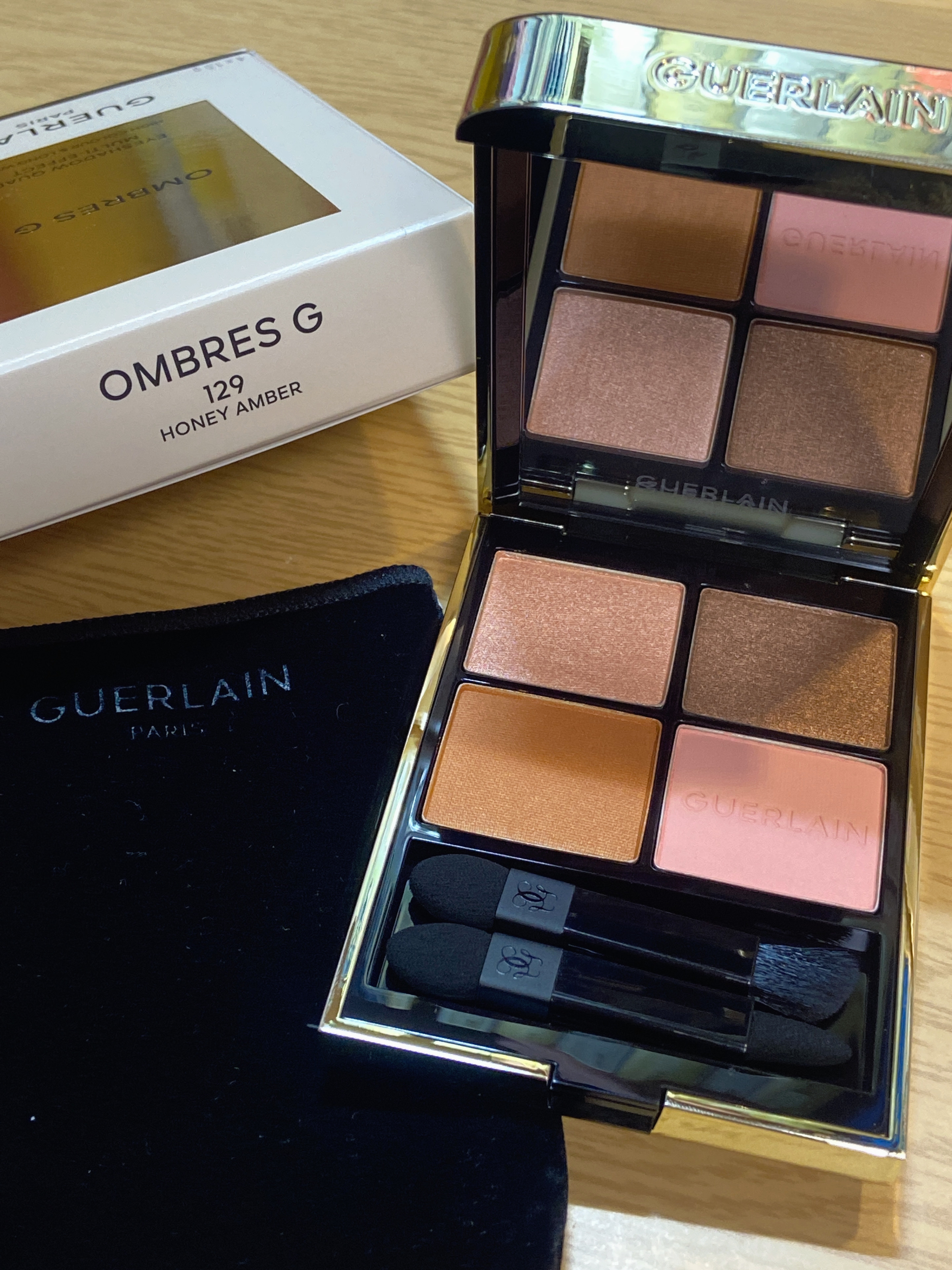 オンブル ジェ 129 ハニー アンバー/GUERLAIN/アイシャドウパレットを使ったクチコミ（1枚目）