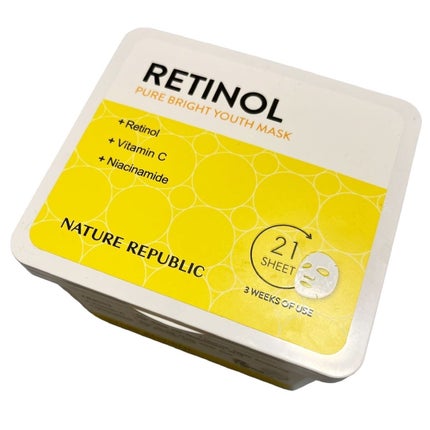 キューブマスク レチノール/ネイチャーリパブリック/シートマスク・パックを使ったクチコミ(2枚目)