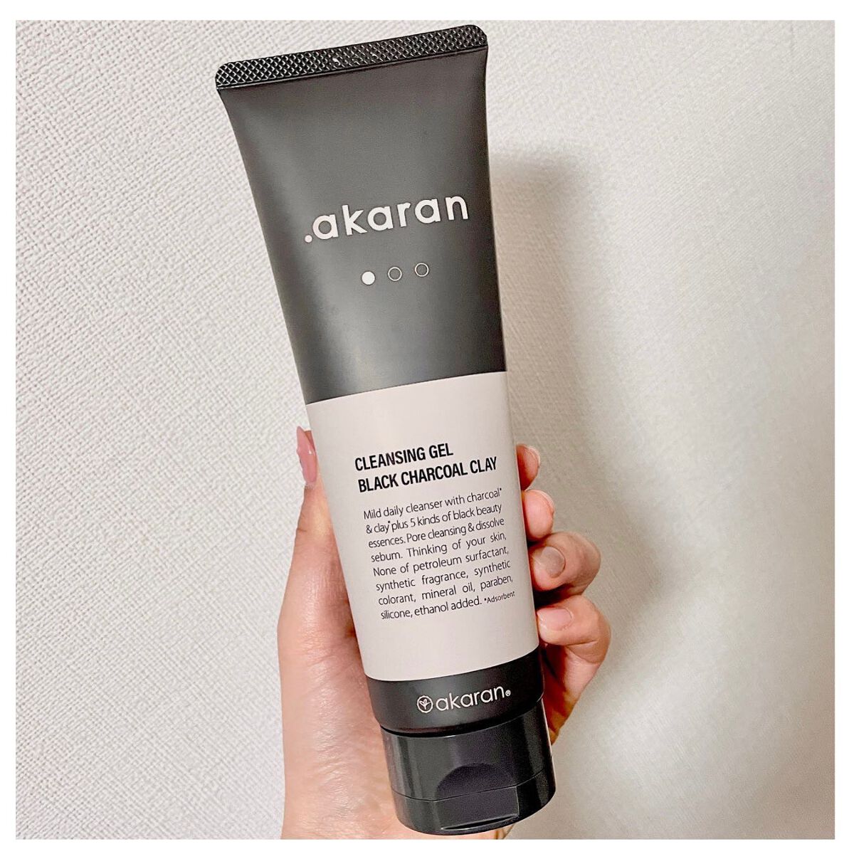 ブラックジェルクレンジング/.akaran/クレンジングジェルを使ったクチコミ(1枚目)