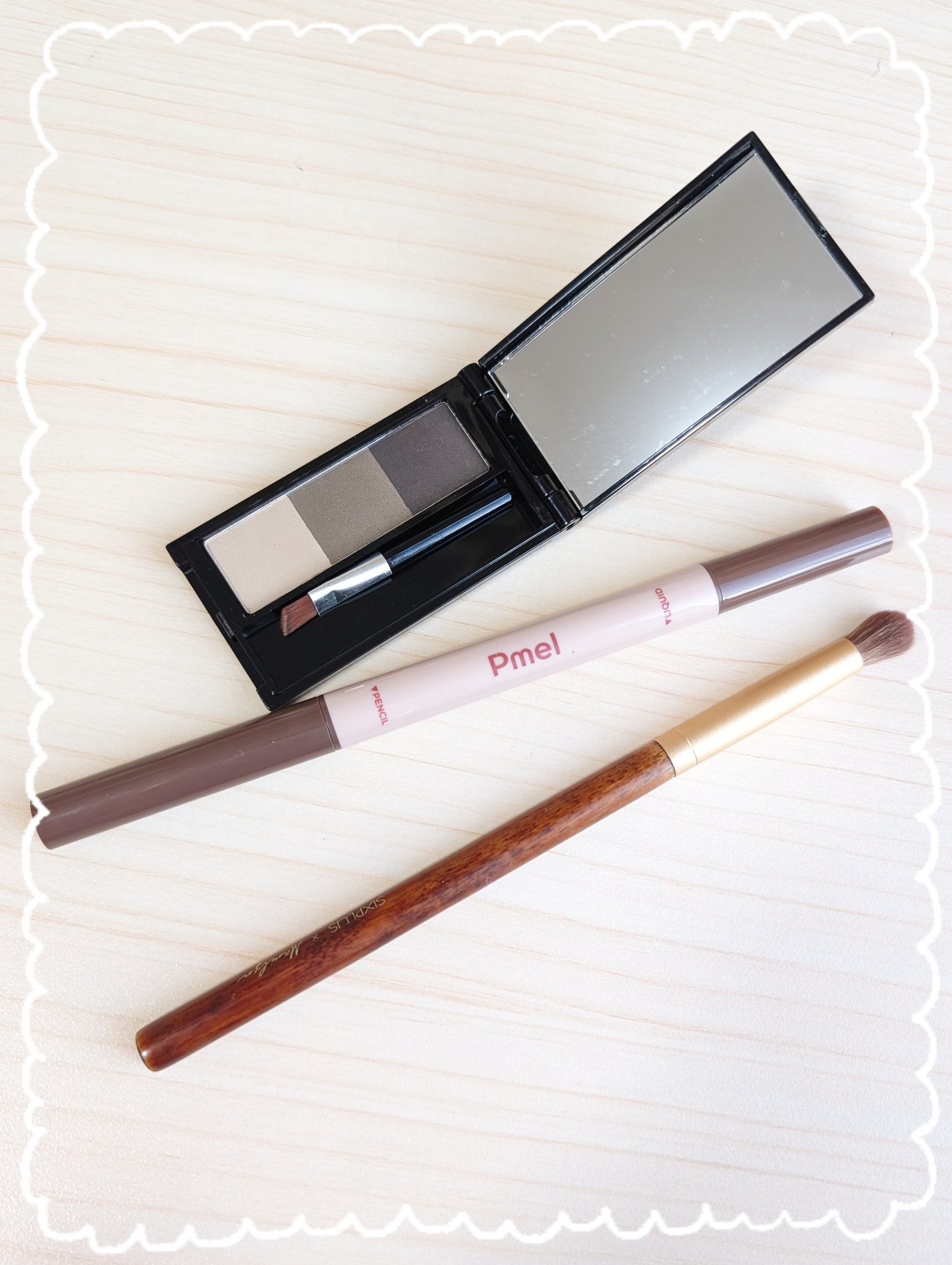 UR GLAM　EYEBROW POWDER/U R GLAM/パウダーアイブロウを使ったクチコミ（2枚目）