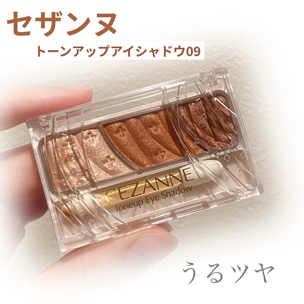トーンアップアイシャドウ/CEZANNE/アイシャドウパレットを使ったクチコミ(1枚目)