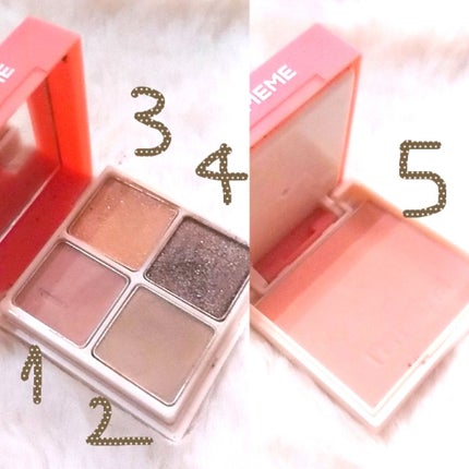 マルチキューブ/i’m meme/マルチパレットを使ったクチコミ(2枚目)