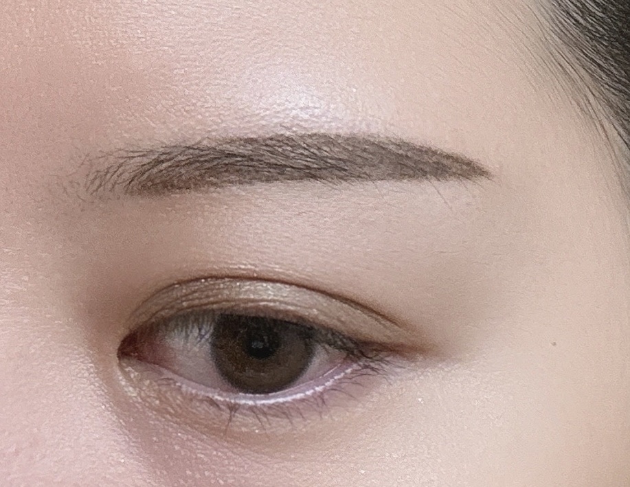 トーンアップアイシャドウ 01 ナチュラルブラウン/CEZANNE/アイシャドウパレットを使ったクチコミ（3枚目）