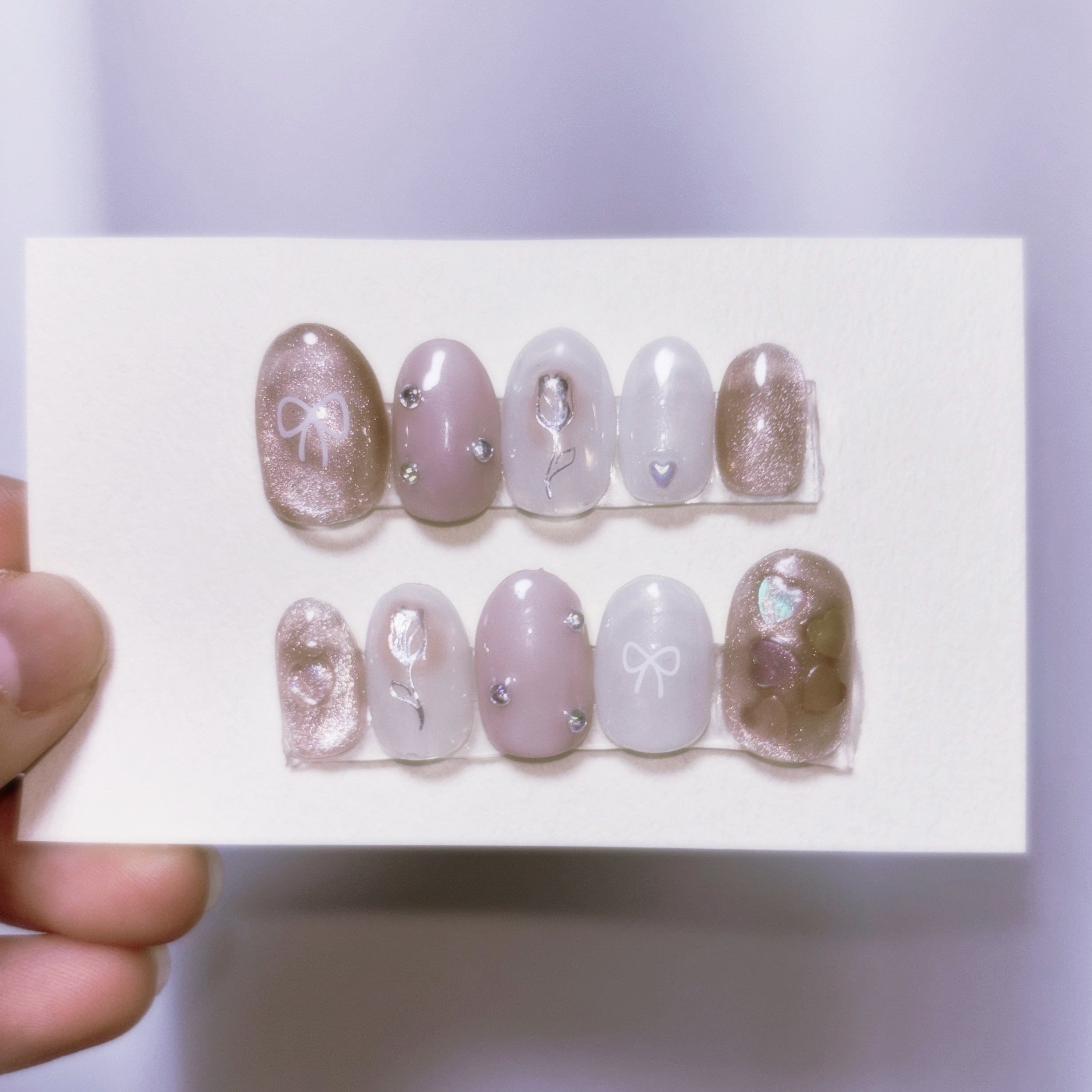 マグネットスティックネイルジェル/3COINS/ジェルネイルを使ったクチコミ（1枚目）