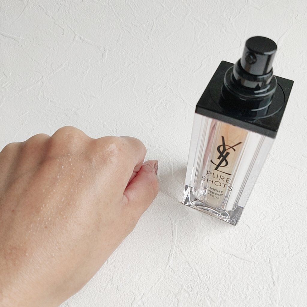 ピュアショット ナイト リチャージセラム/YVES SAINT LAURENT BEAUTE/美容液を使ったクチコミ(2枚目)