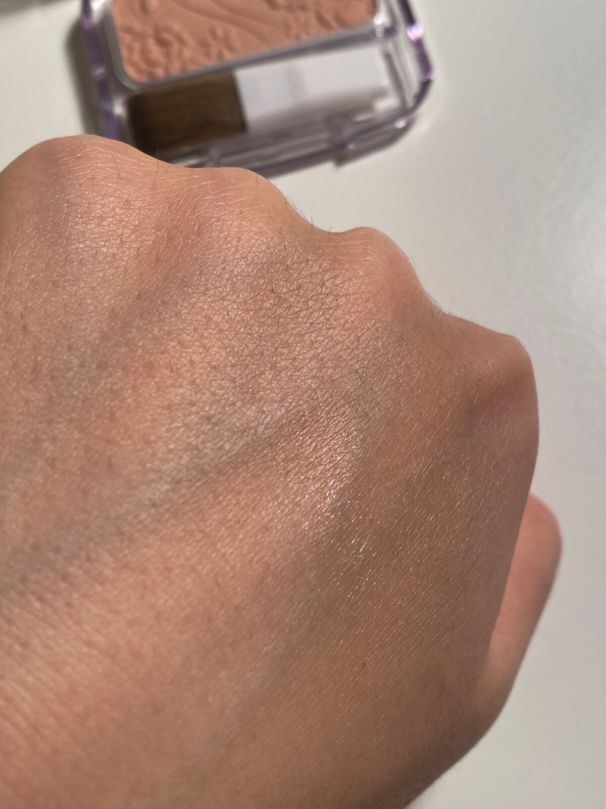 ナチュラル チークN/CEZANNE/パウダーチークを使ったクチコミ(4枚目)