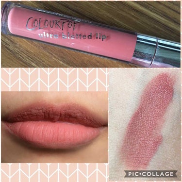 Ultra Blotted Lip/ColourPop/口紅を使ったクチコミ（4枚目）