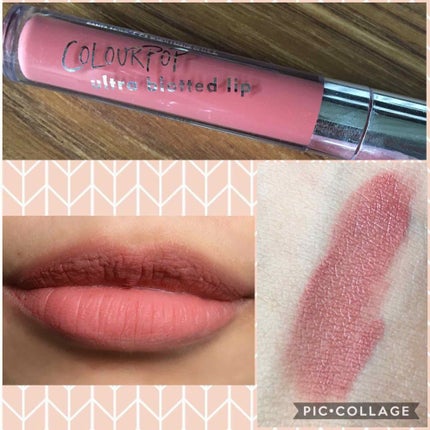 Ultra Blotted Lip/ColourPop/口紅を使ったクチコミ(4枚目)