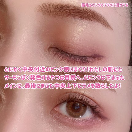 ソフトブラーリングアイパレット/wakemake/アイシャドウパレットを使ったクチコミ(2枚目)