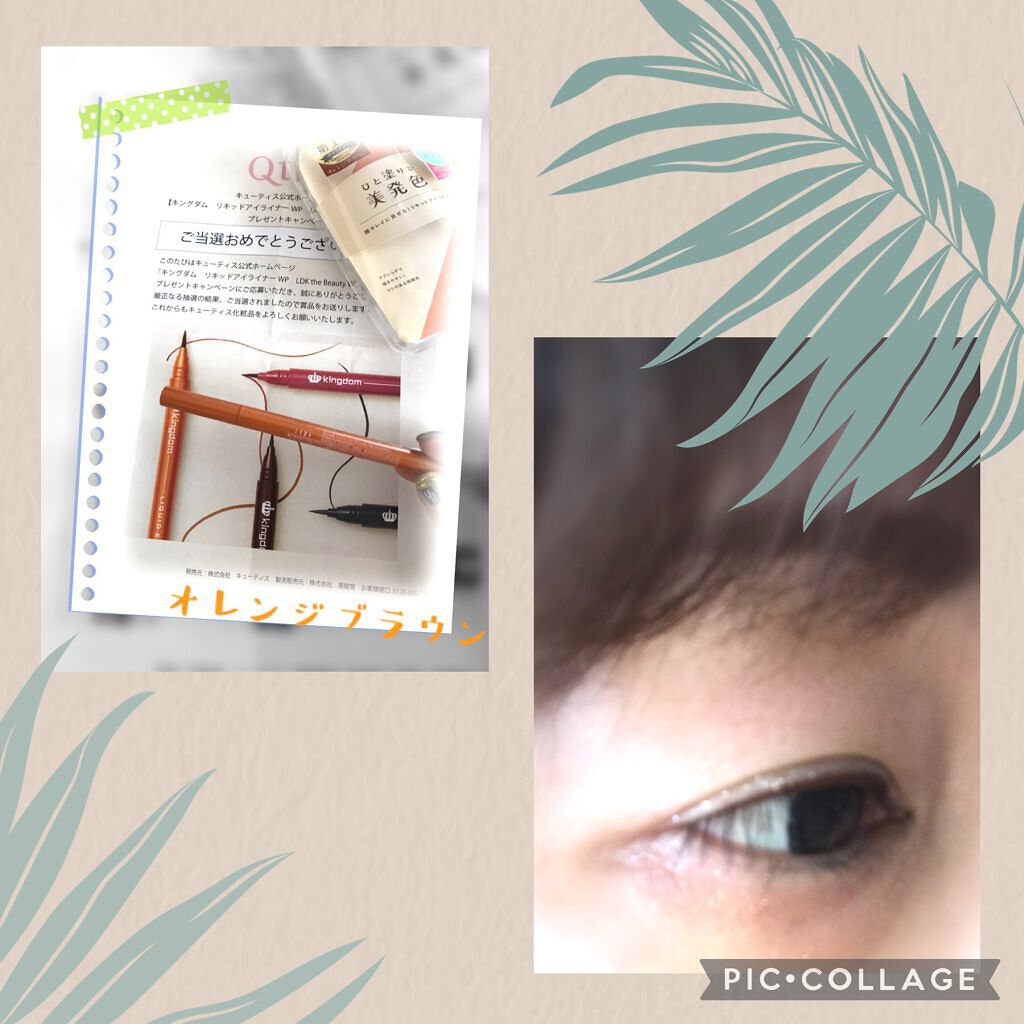 リキッドアイライナーWP /キングダム/リキッドアイライナーを使ったクチコミ(2枚目)