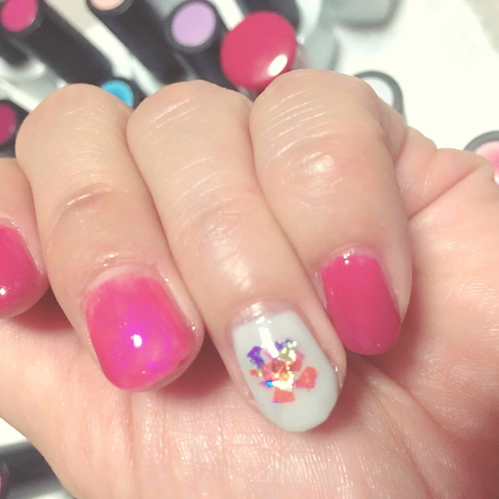 ウィークリージェル/HOMEI/ジェルネイルを使ったクチコミ(2枚目)