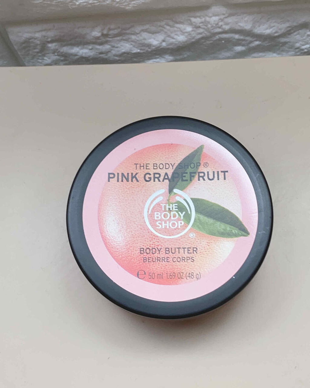 ボディバター ピンクグレープフルーツ/THE BODY SHOP/ボディクリームを使ったクチコミ（1枚目）