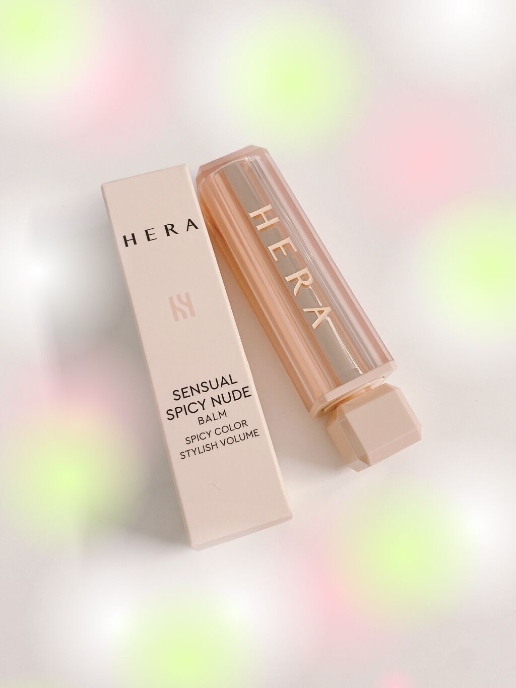 センシュアルスパイシーヌードバーム 101/HERA/口紅を使ったクチコミ（1枚目）