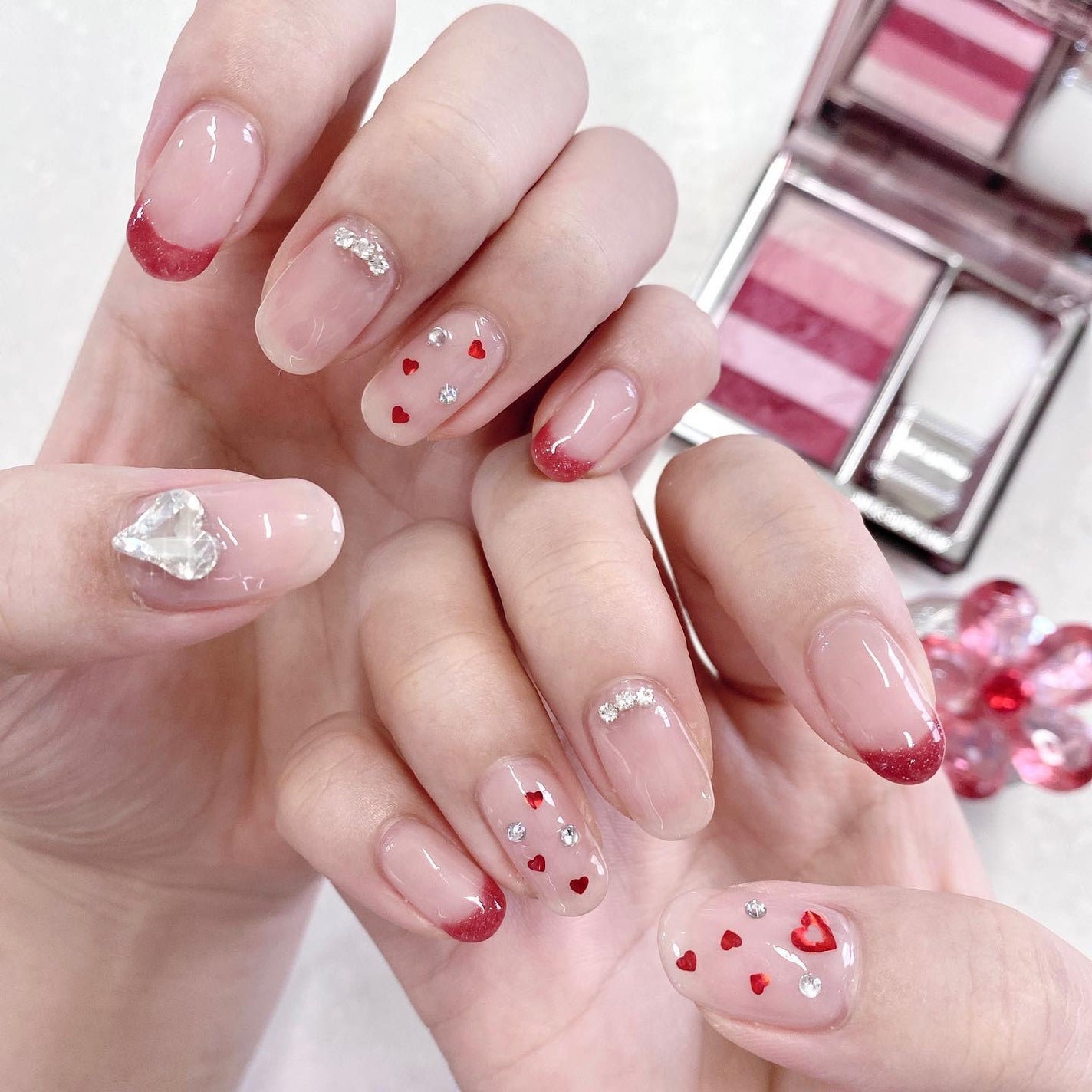 ジェルネイル(ライト対応)/セリア/ジェルネイルを使ったクチコミ(1枚目)