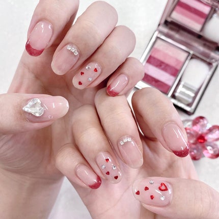 ジェルネイル(ライト対応)/セリア/ジェルネイルを使ったクチコミ(1枚目)