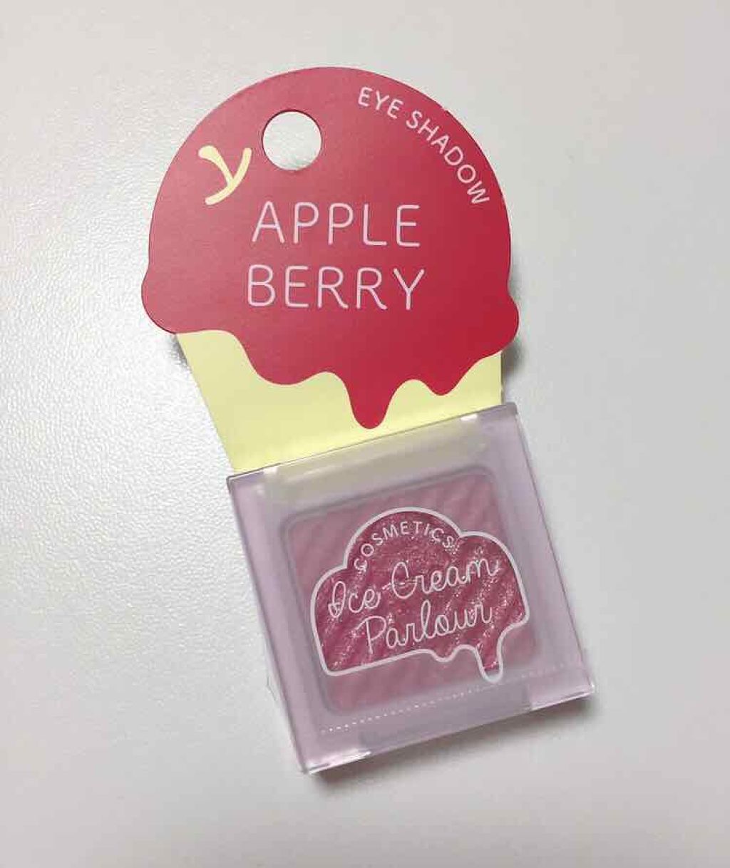 アイシャドウ/アイスクリームパーラー コスメティクス/単色アイシャドウを使ったクチコミ（2枚目）