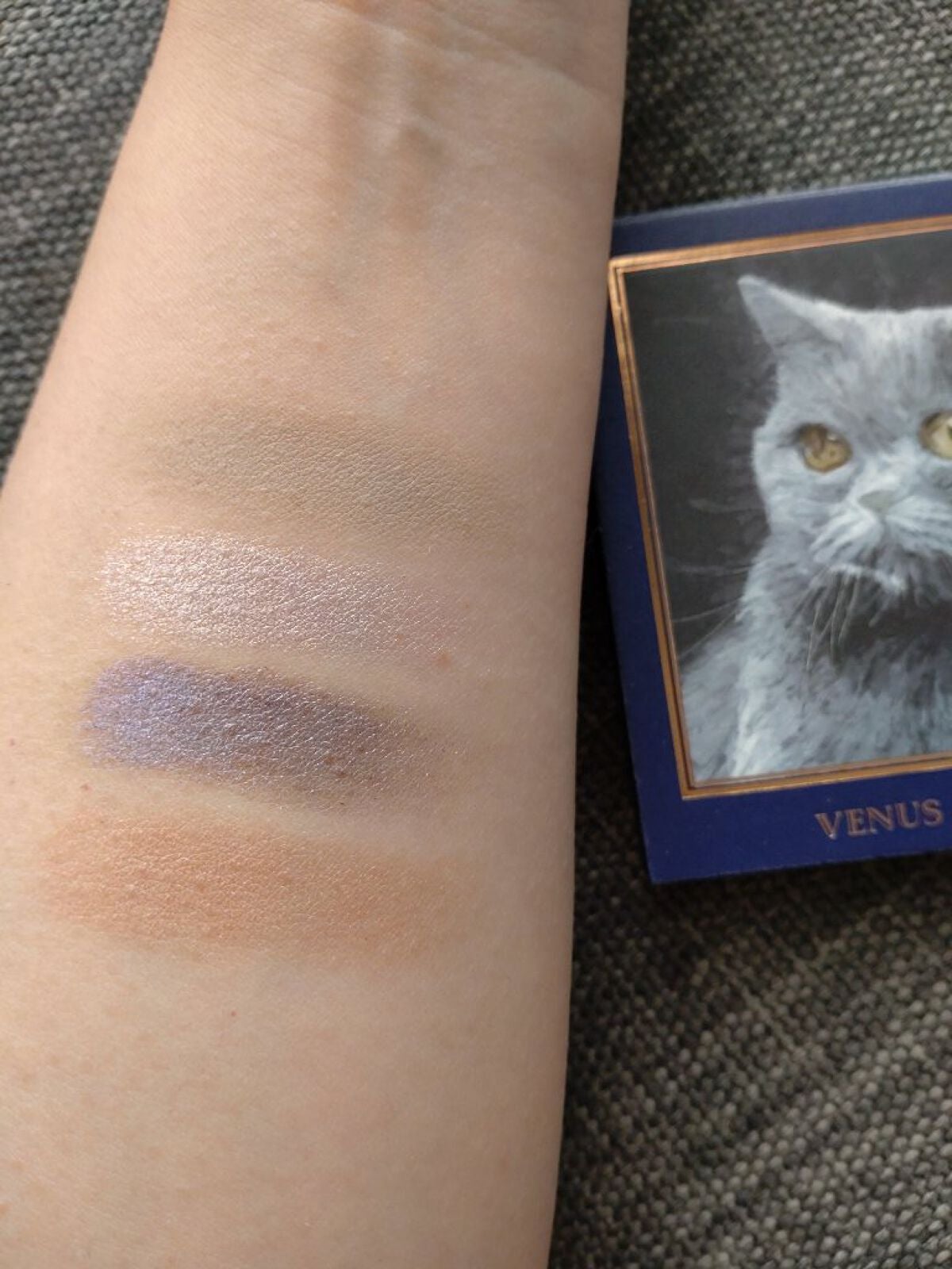 Venus Marble アイシャドウキャットシリーズ/Venus Marble/アイシャドウパレットを使ったクチコミ(5枚目)