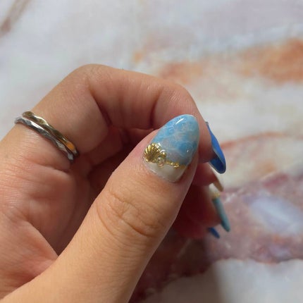 ジェルミーワン はがせるベース/ジェルミーワン/ジェルネイルを使ったクチコミ(5枚目)