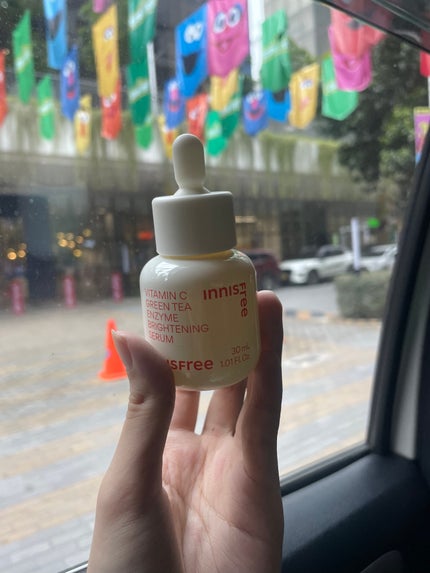 ビタC グリーンティーエンザイム ブライト セラム/innisfree/美容液を使ったクチコミ(2枚目)