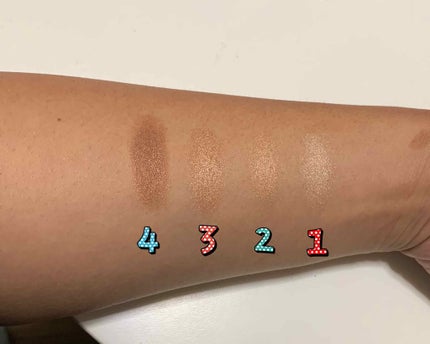 シルキースフレアイズ/キャンメイク/アイシャドウパレットを使ったクチコミ(3枚目)