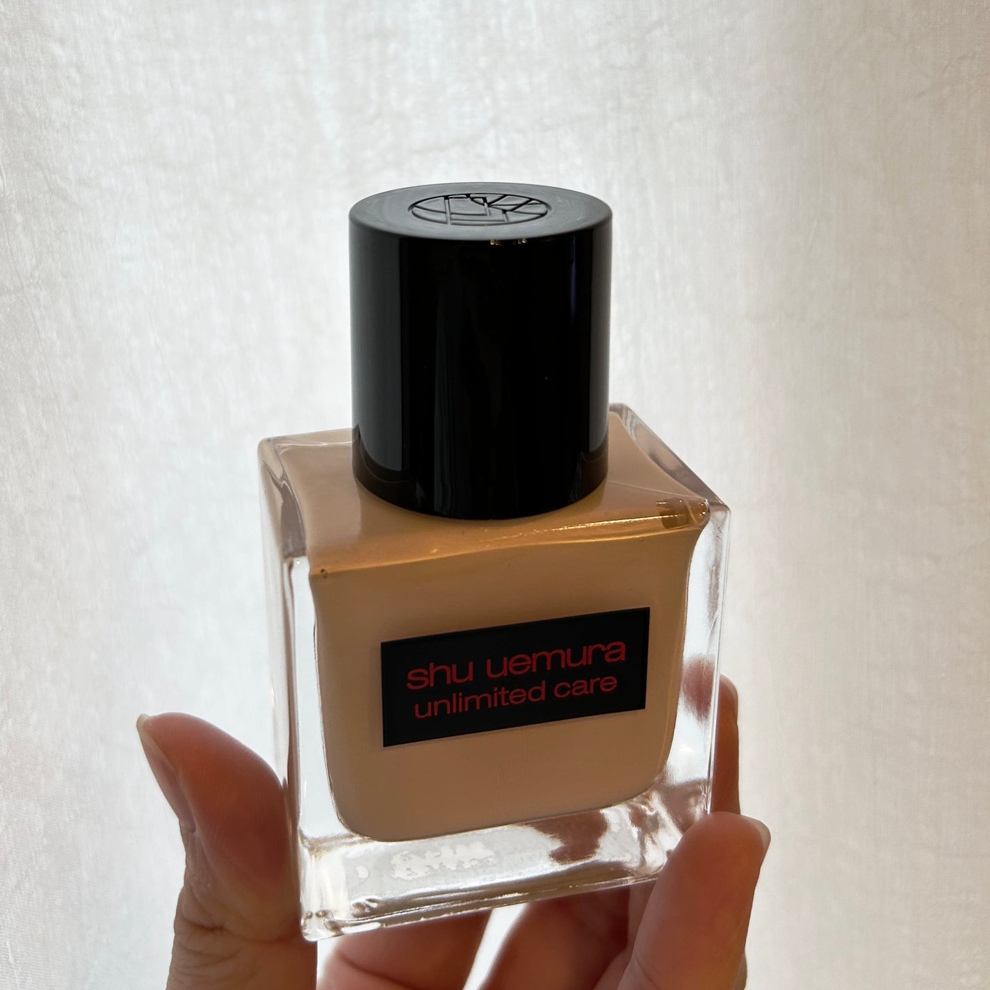 アンリミテッド ケア ツヤ セラム ファンデーション/shu uemura/リキッドファンデーションを使ったクチコミ(1枚目)