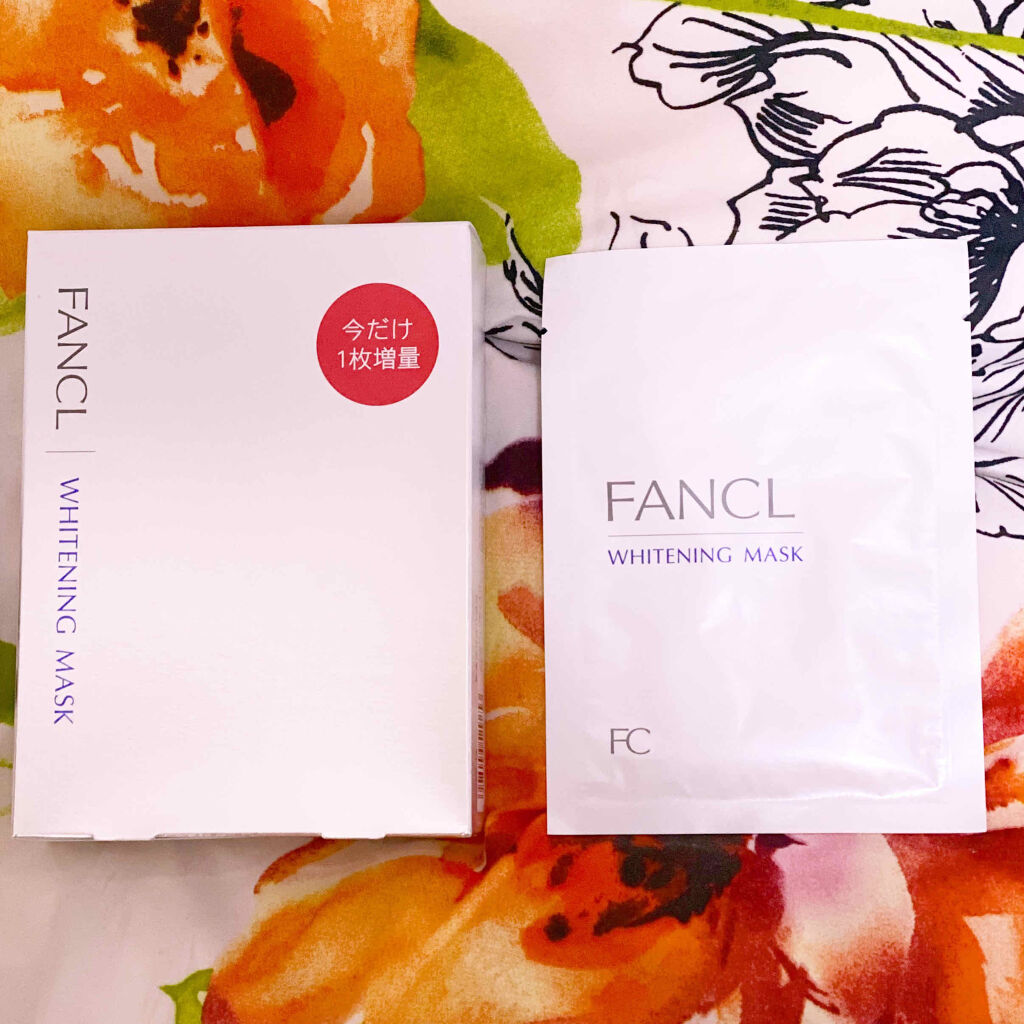 ホワイトニング マスク/ファンケル/シートマスク・パックを使ったクチコミ（1枚目）