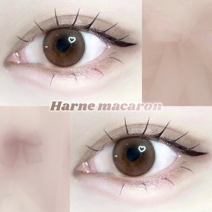 HARNE 1day マカロン/HARNE/ワンデー(1DAY)カラコンを使ったクチコミ(1枚目)