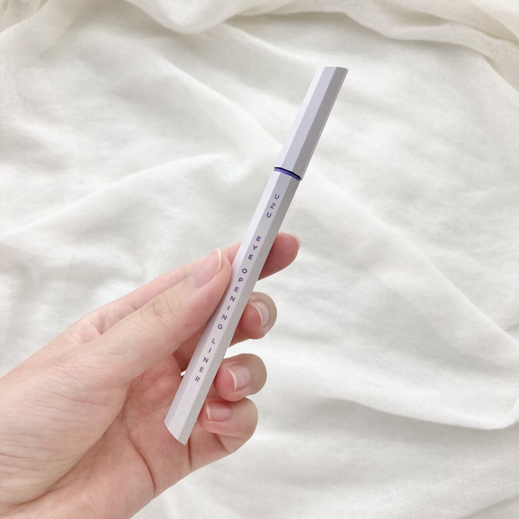 EYE OPENING LINER/UZU BY FLOWFUSHI/リキッドアイライナーを使ったクチコミ（2枚目）