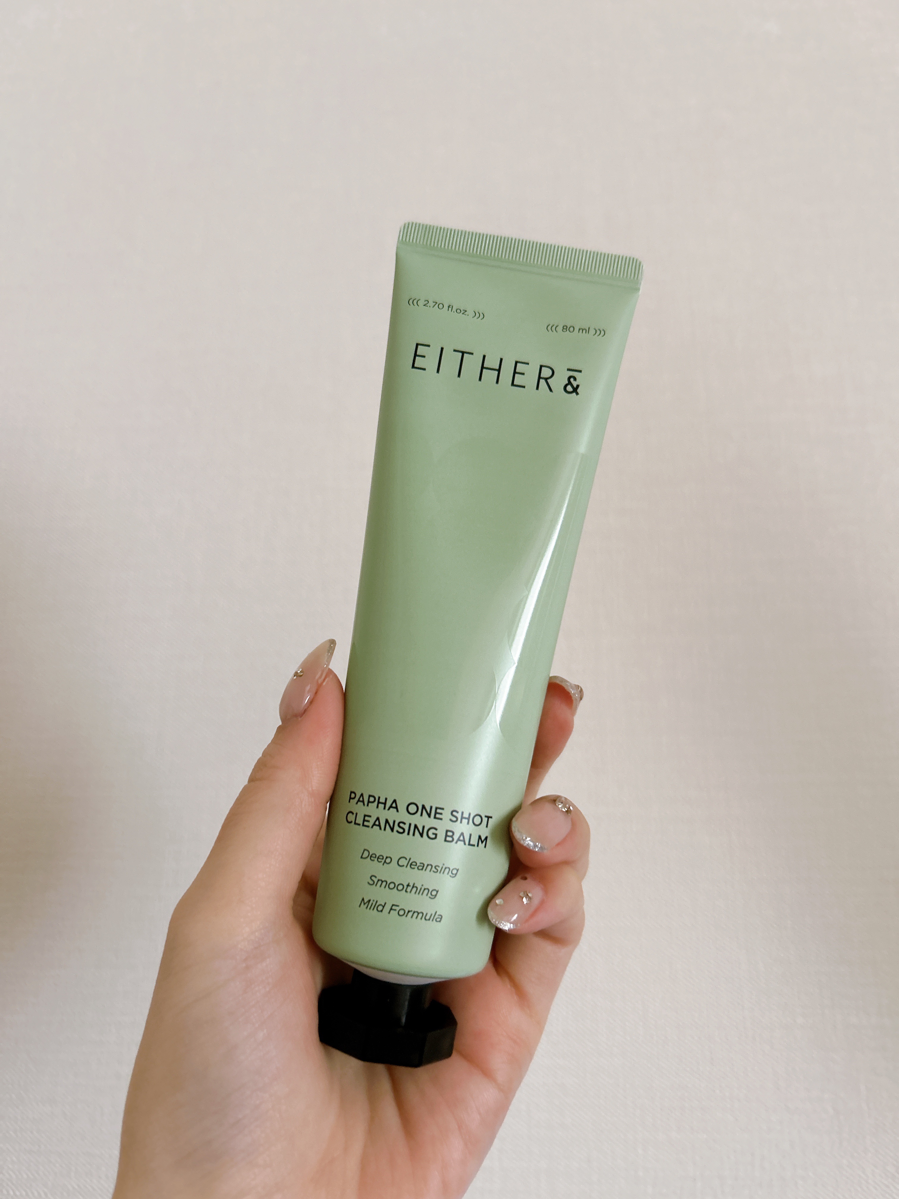 PAPHA One-Shot Cleansing Balm/EITHER＆/クレンジングバームを使ったクチコミ（3枚目）