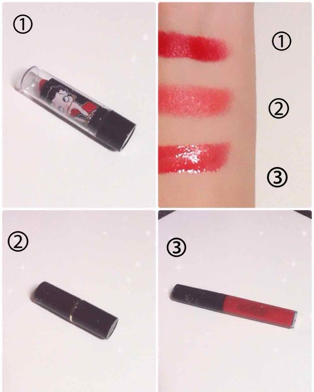 ATハイカラーリップグロス   /セリア/リップグロスを使ったクチコミ（1枚目）