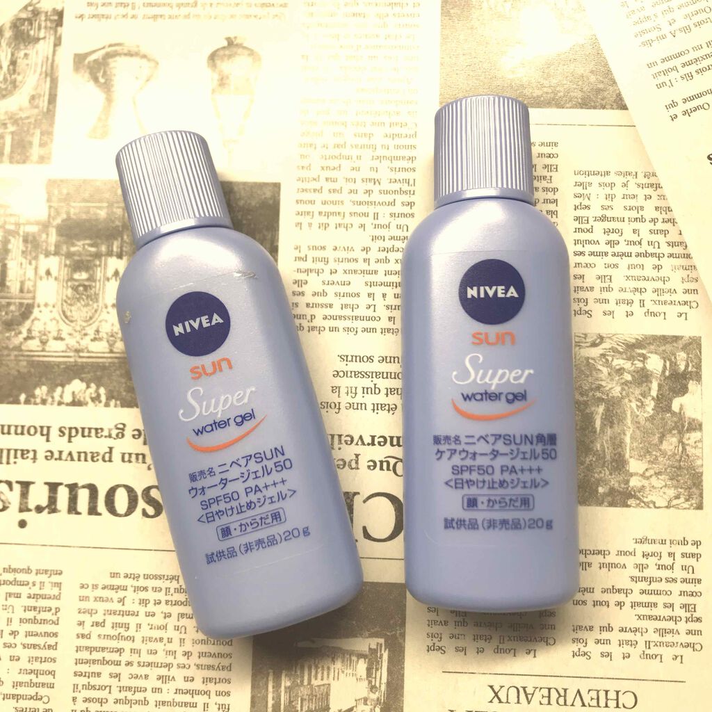 ニベアサン ウォータージェル SPF50/ニベア/日焼け止め・UVケアを使ったクチコミ(2枚目)