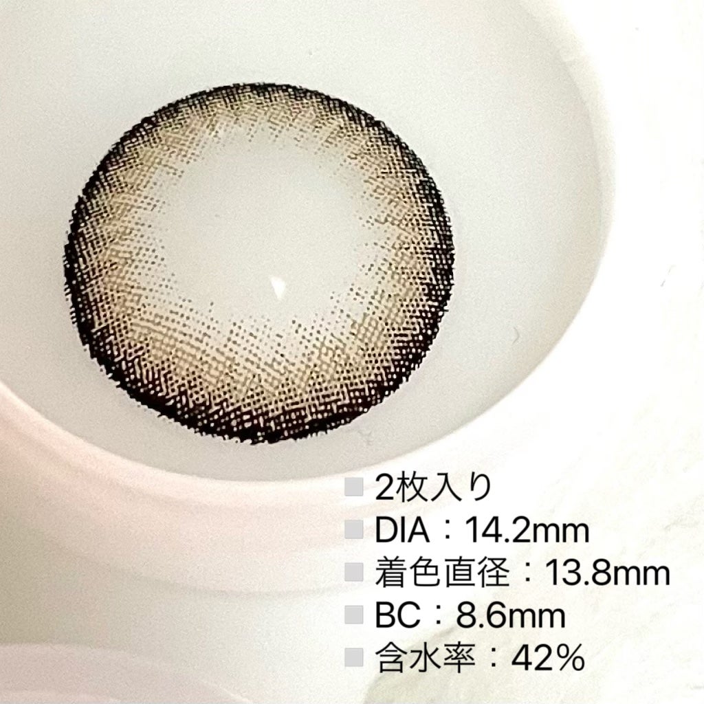 Pure drop/Jill/カラーコンタクトレンズを使ったクチコミ(2枚目)