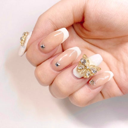 痛ライナー 白/ネイル工房/ジェルネイルを使ったクチコミ(2枚目)