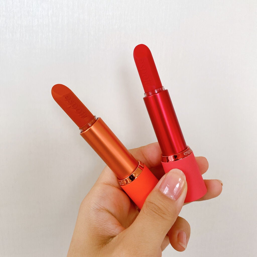 リップスティックノーウェアージェントルマット/espoir/口紅を使ったクチコミ(3枚目)