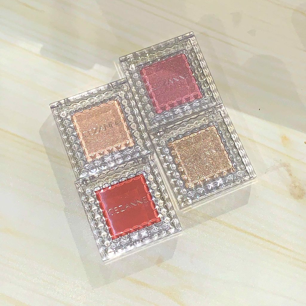 シングルカラーアイシャドウ/CEZANNE/単色アイシャドウを使ったクチコミ(1枚目)