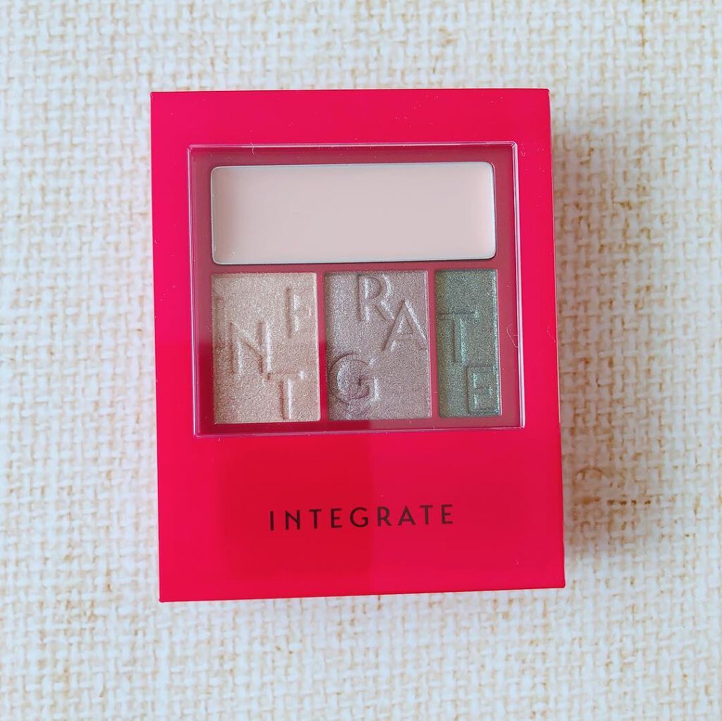 アクセントカラーアイズ CC/インテグレート/アイシャドウパレットを使ったクチコミ(1枚目)