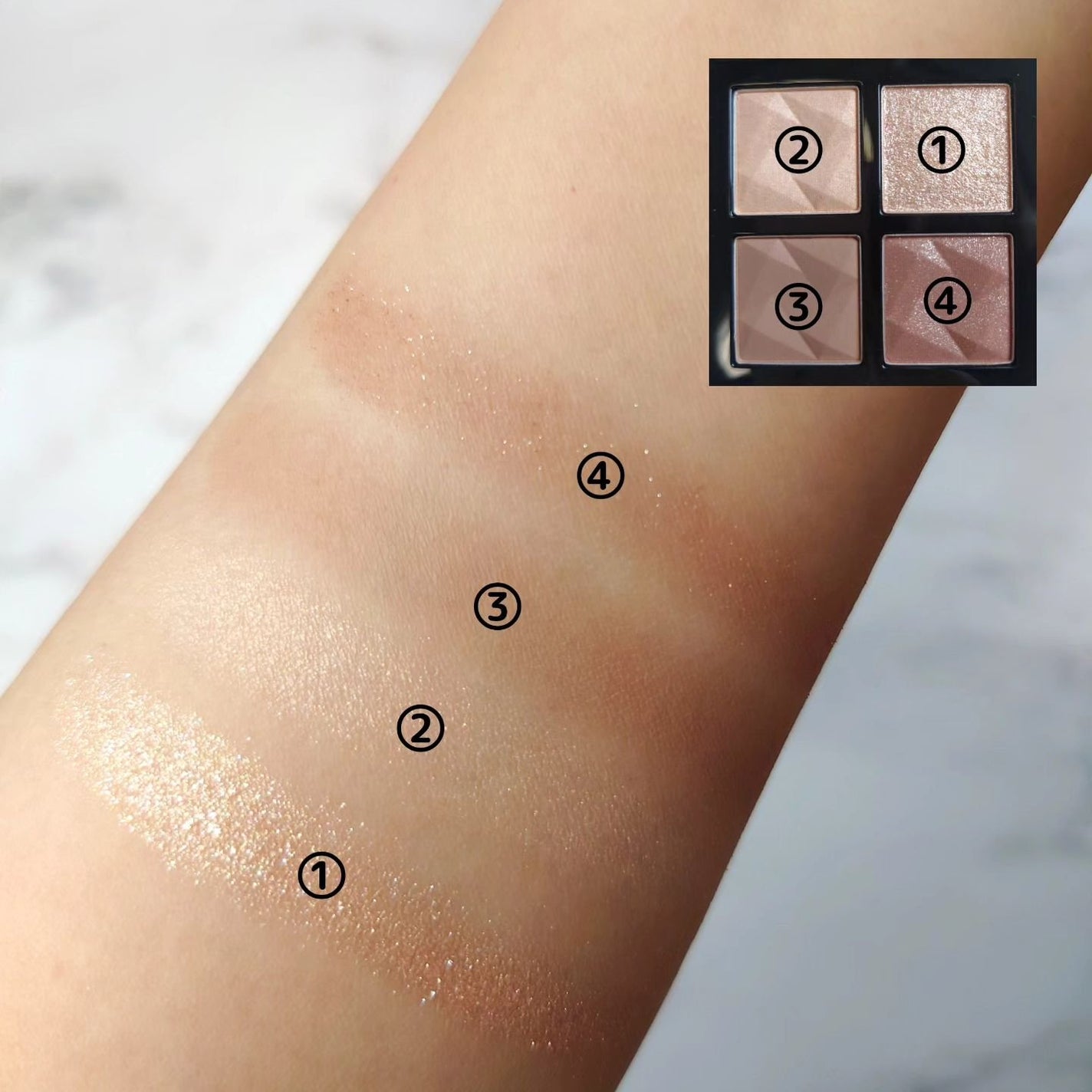 アイスカルプト/shu uemura/アイシャドウパレットを使ったクチコミ(3枚目)