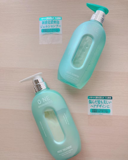 ワン アミノレスキューモイストシャンプー/トリートメント/アミノレスキュー/市販シャンプーを使ったクチコミ(4枚目)