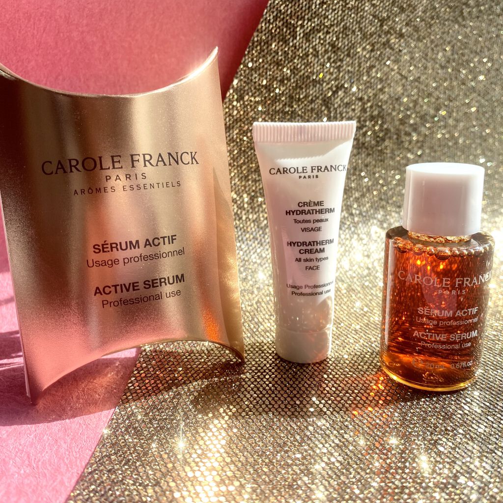 アクティブセラム/CAROLE FRANCK/美容液を使ったクチコミ（2枚目）